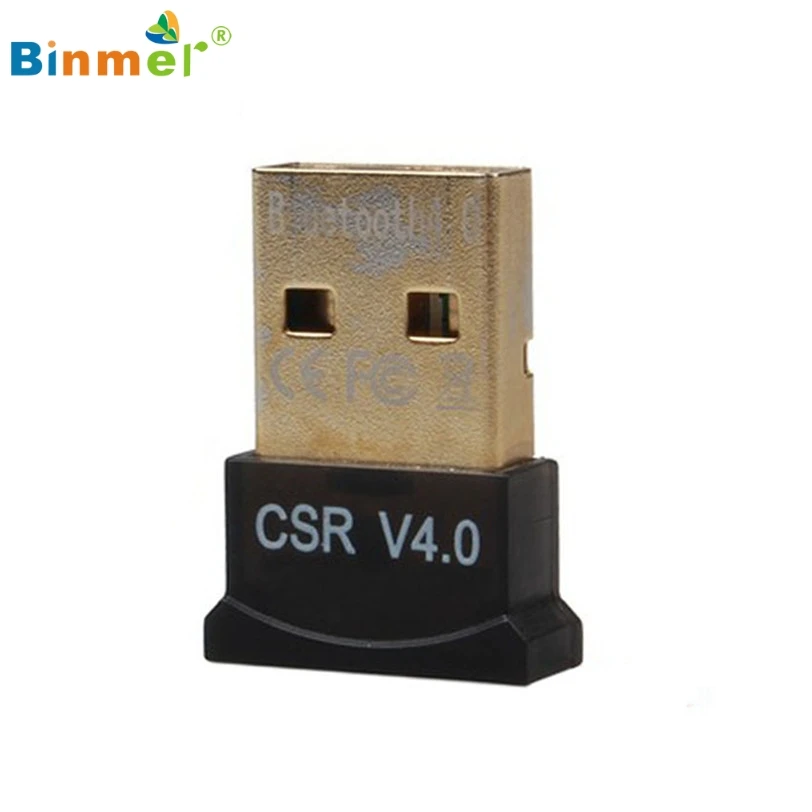 Binmer MotherLander мини, включающим в себя гарнитуру блютус и флеш-накопитель USB V4.0 донгл двухрежимный беспроводной адаптер для портативных ПК Jan11