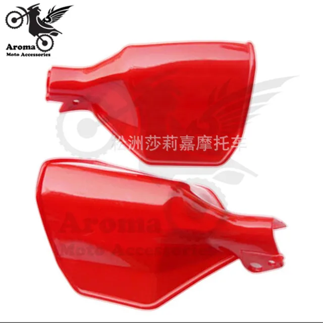 motorbike accessories universal motorbike protect motorcycle hand guard for kawasaki honda suzuki benelli yamaha handguard moto Red