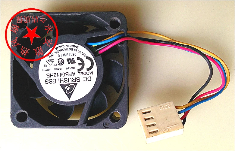 Оригинальный AFB0412HB 4015 12V 0.16A двойной шар 4 проводной (ШИМ) Вентилятор охлаждения