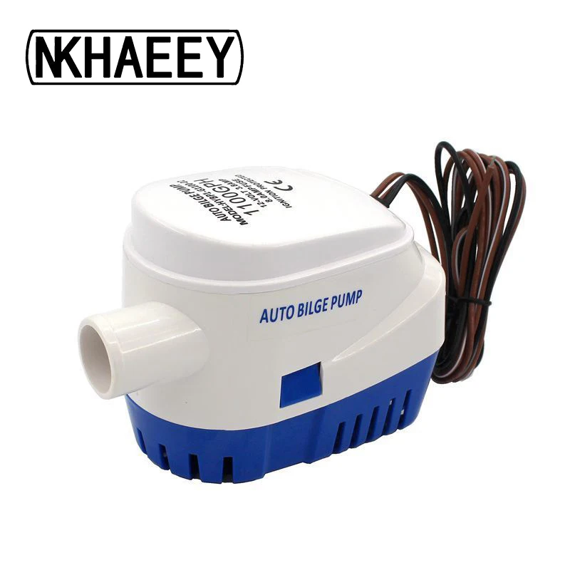 

Fully Auto Bilge Pump 600GPH DC 12V 24V Yacht Sewage Pump