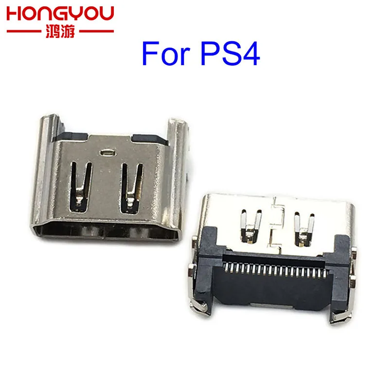 100 шт. Новинка для Sony Playstation 4 PS4 HDMI-совместимый порт разъем интерфейса Замена