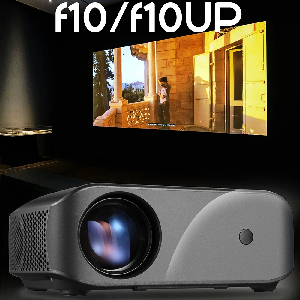 

KEBIDU LED Projector F10 1280*720 Resolution Support Full HD Home Cinema MINI Portable Proyector for 3D beamer HD Proyector