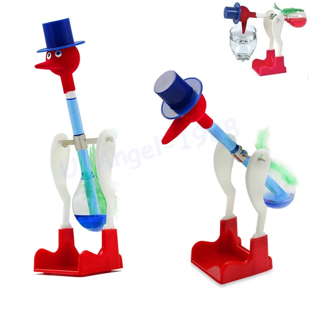 10pcs/lot Drinking Bird, happy bird, perpetual motion bird ,children education toys+Free Shipping 1