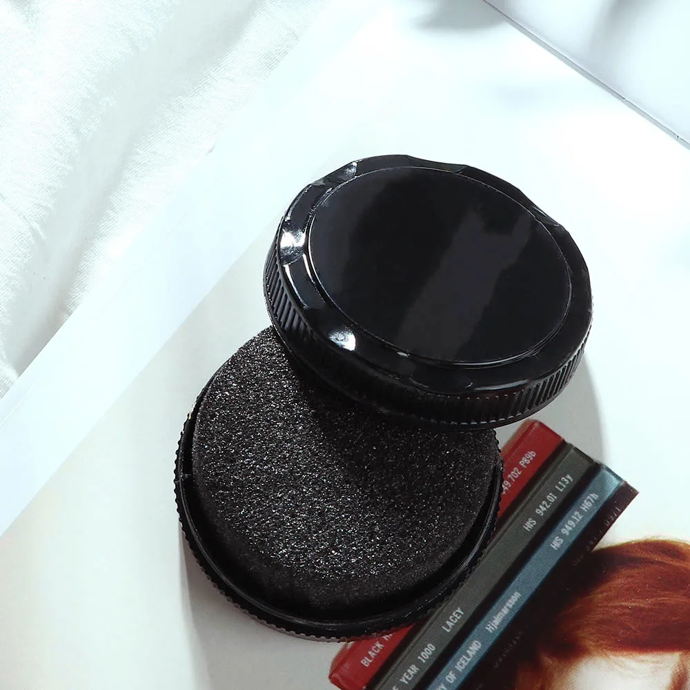 

Portable Quick Shine Shoe Sponge Brush Polishing Shining Wax Dust Cleaner Black Mini Cleaning Tool