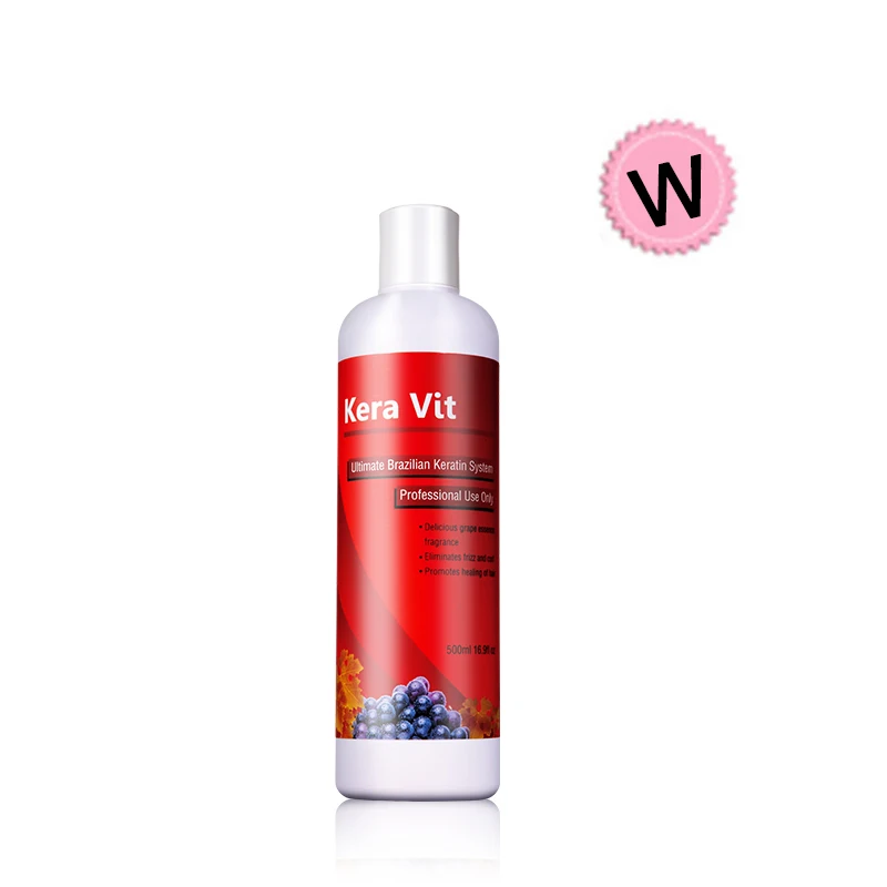 500ml Brazilian Keratin 1.6% Formalin Grape Smelling Moisturizing Treatment For Hair Care Straighting&Repair Damage Hair