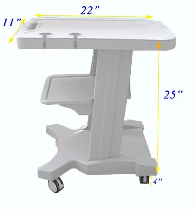 Передвижная тележка для портативного ультразвука для медицинских исследований