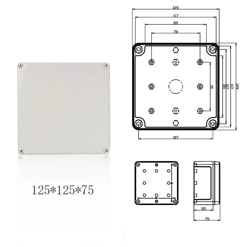 

AG-Plastic waterproof box safety environmental protection IP65 water proof