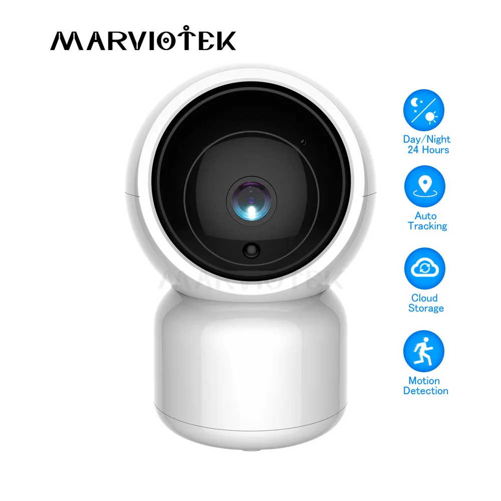 كاميرا تلفزيونات الدوائر المغلقة 1080 P IP كاميرا WIFI السيارات تتبع المنزل الأمن واي فاي كاميرا PTZ اتجاهين الصوت فيديو مراقبة 2MP 3MP مراقبة الطفل