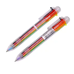 1 шт./лот 0,5 мм 6 цветов Шариковая ручка подарочная ручка школьные приз ручка шариковая ручка 140 мм тонкая кисть канцелярские