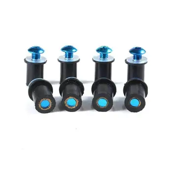 

M5 Windscreen screws blue windshield screw kit common suit for SUZUKI for Honda for Kawasaki for Ducati