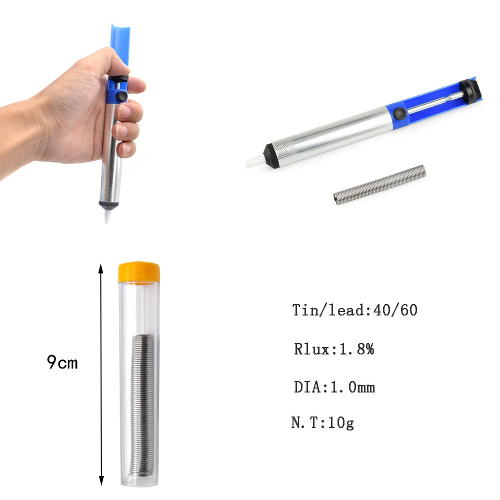 110/220V 60W US/EU PlugPortable Soldering Iron Adjustable Temperature Iron Tips Welding Repair Tool kit Tweezers 110/220V 60W US/EU PlugPortable Soldering Iron Adjustable Temperature Iron Tips Welding Repair Tool kit Tweezers