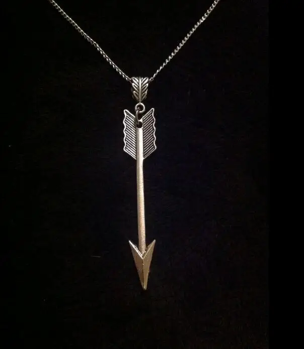 Buy Fashion Arrow Bow Archery Spear Necklace Hunger