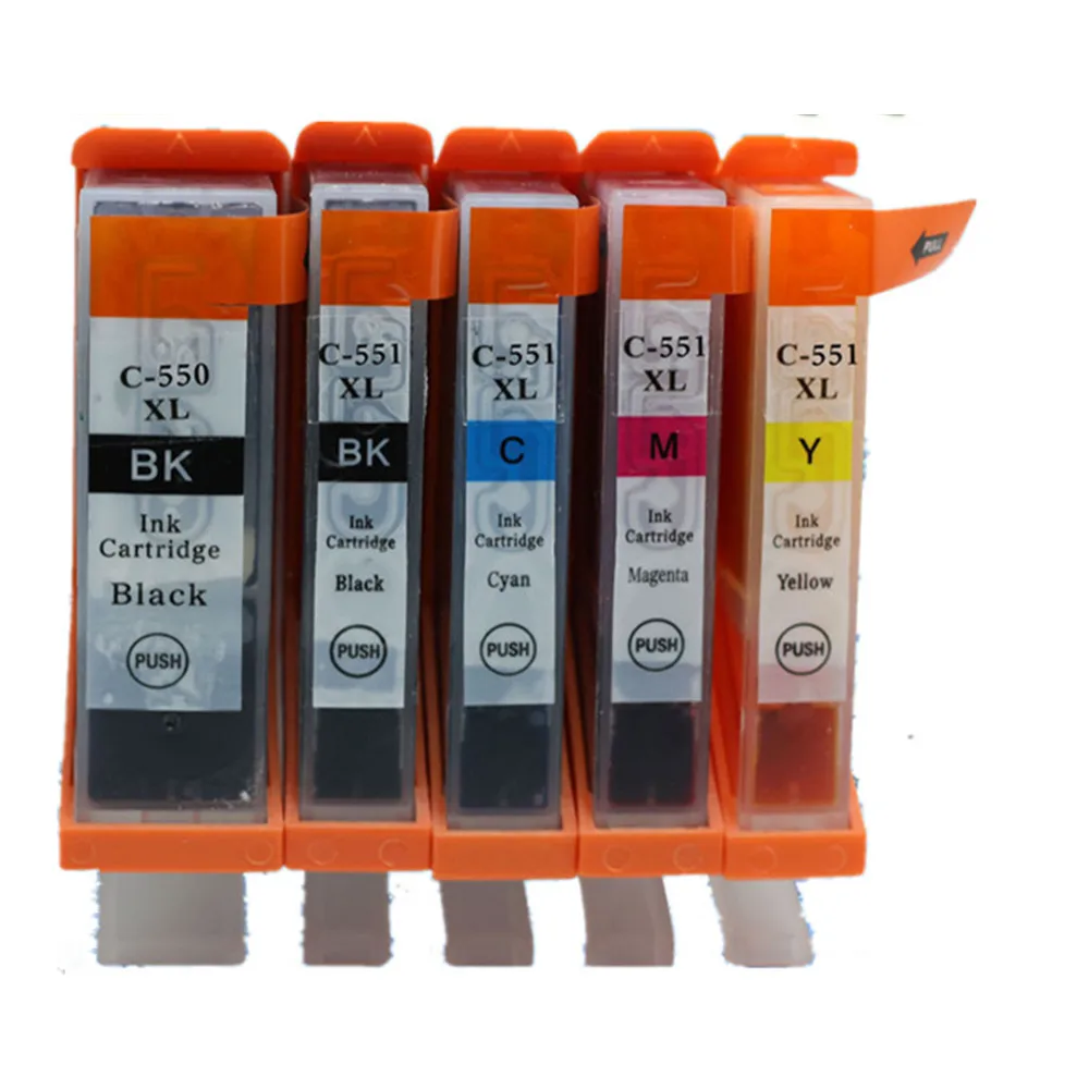 Замена PGI-550 CLI-551 чернильные картриджи для Canon PGI-550XL CLI-551XL PGI550 Pixma MG5450 MG5550 MG6450 Ip7250 MX925