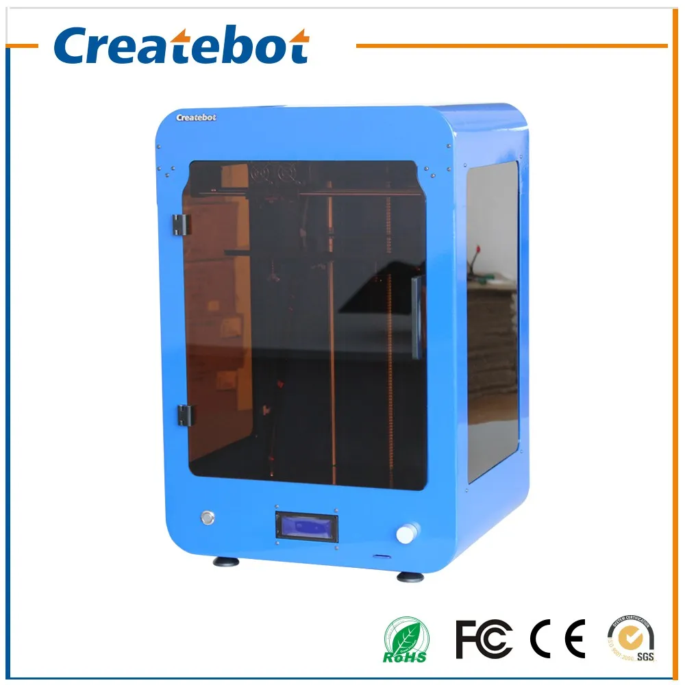 Createbot CE/ISO/FCC/ROHS Good Performance High Quality Max 3D Printer with Dual Nozzle 80-250mm/s Speed for Sale