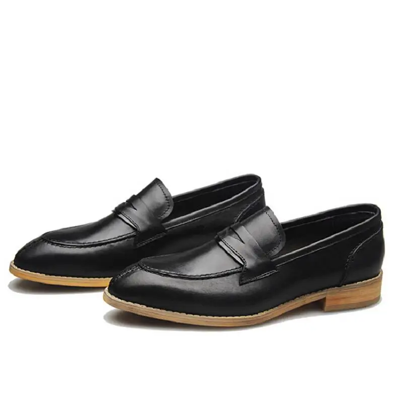 Preto Homens Apontou marrom Genuíno Toe Mocassim Homme Sapatos Mycolen Formais Negócios De Mocassin Couro Mens marrom Casamento Dos Preto Tw8fqf5O