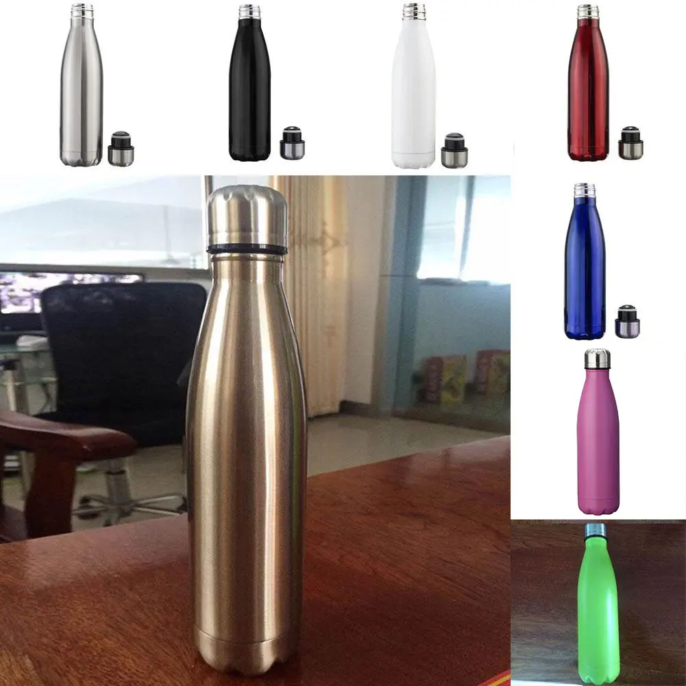 

Creative Bowling Shaped Stainless Steel Travel Flasks Thermos Cup Water Bottles