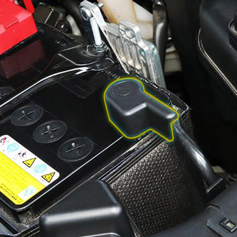 

Car Battery Negative Protection Cover Car Power Terminal ABS Cover For Mitsubishi Lancer Outlander Attrage Space Star Mirage G4