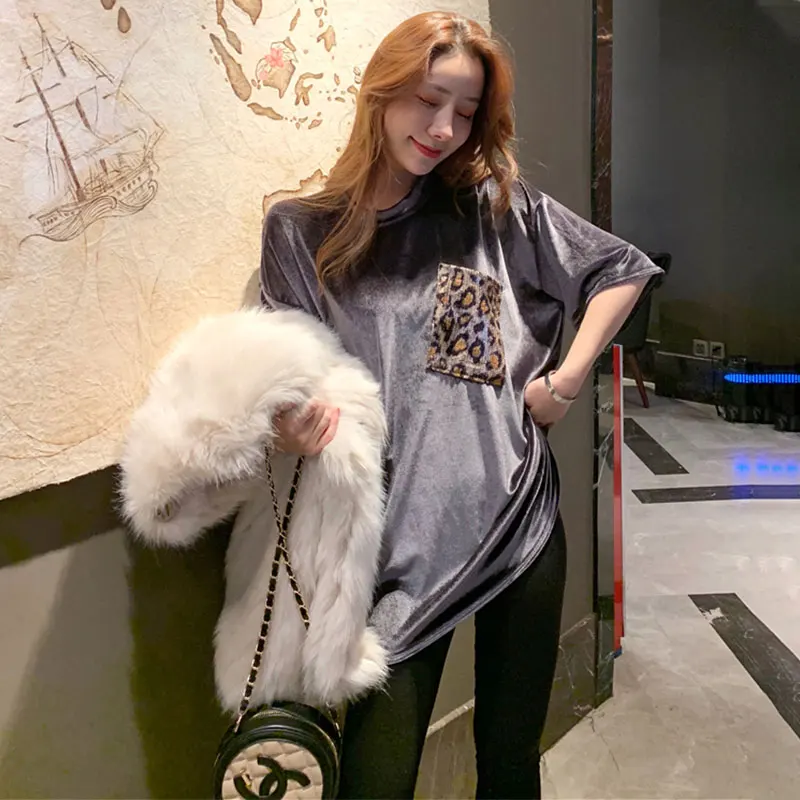

Cheap wholesale 2019 new Spring Summer Hot selling women's fashion casual t shirt lady beautiful nice Tops NC52