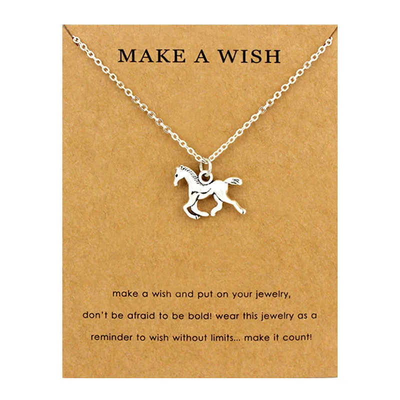 

Horse Unicorn Animal Necklaces Lotus OHM Buddha Pendants Women Men Unisex Girl Handmade Fashion Trendy Jewelry Christmas Gift
