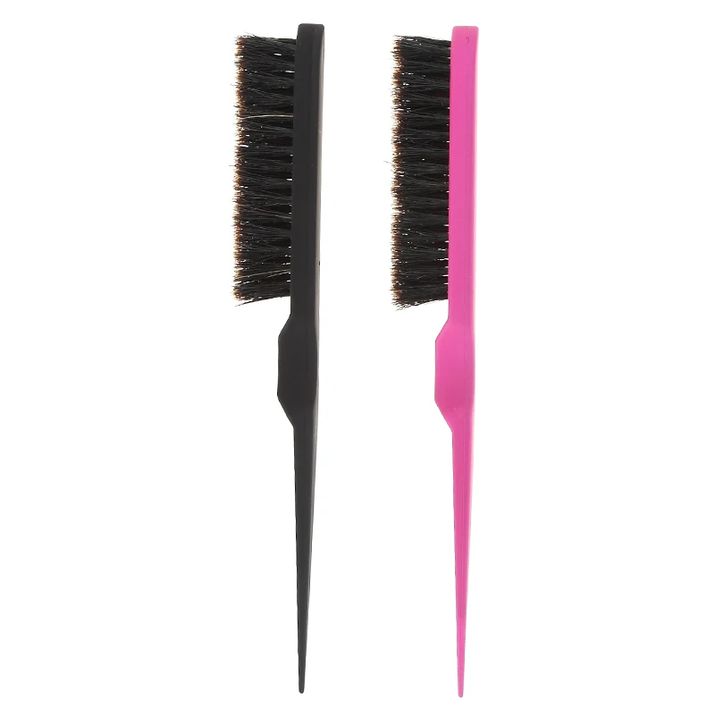 1 Pcs Pro Hair Brushes Teasing Back Combing Hair Brush Slim Line 