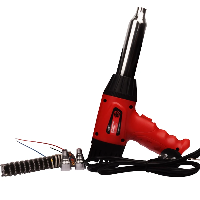 EU Plug Tools 700W Heat Gun 550 Degree Hot Air Blower For Plastic