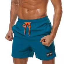 2019 Quick Dry Swimwear Men Summer Board Shorts Surf Swimming Beach Short Athletic Swimsuit Running Gym Shorts Maillot De Bain