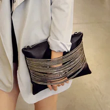 Retro clutch bag 2016 women’s trend handbag shoulder bags fashionable casual envelope bag messenger bag bolsa feminina sac femme