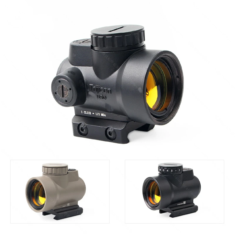 

2019 Tactical MRO Style Holographic Red Dot Sight Optic Scope Tactical Gear airsoft With 20mm Scope Mount For Hunting airsoft