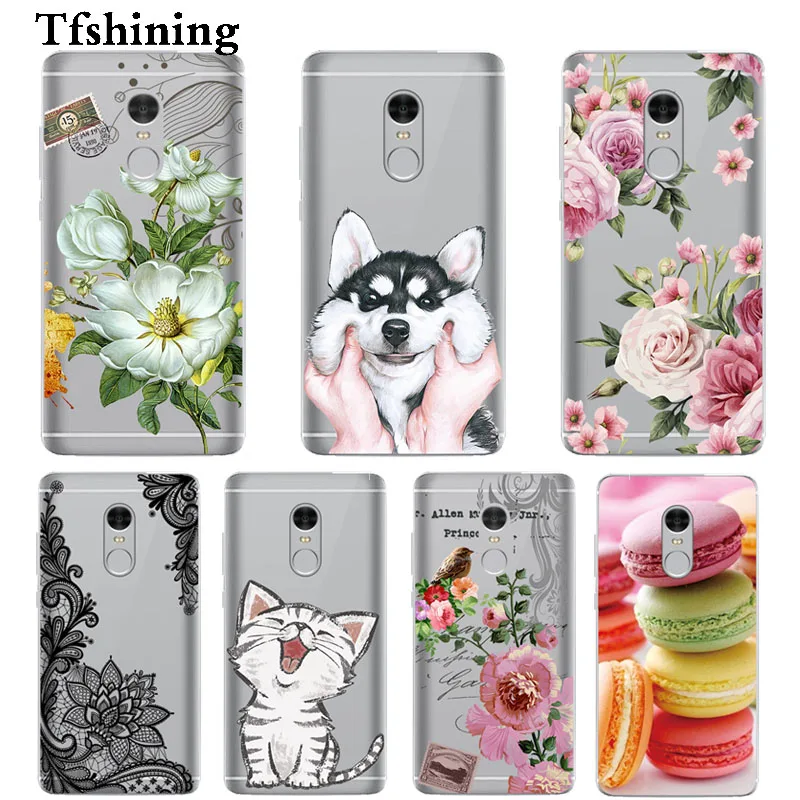 Чехол Tfshining для Xiaomi Redmi Note 4 глобальная версия мягкий силиконовый чехол из ТПУ