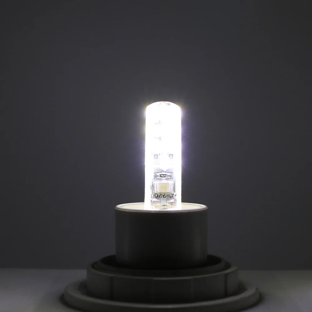 10 шт. G4 светодиодные лампы 220 в 360 градусов угол луча кремния led 32 LED SMD 3014