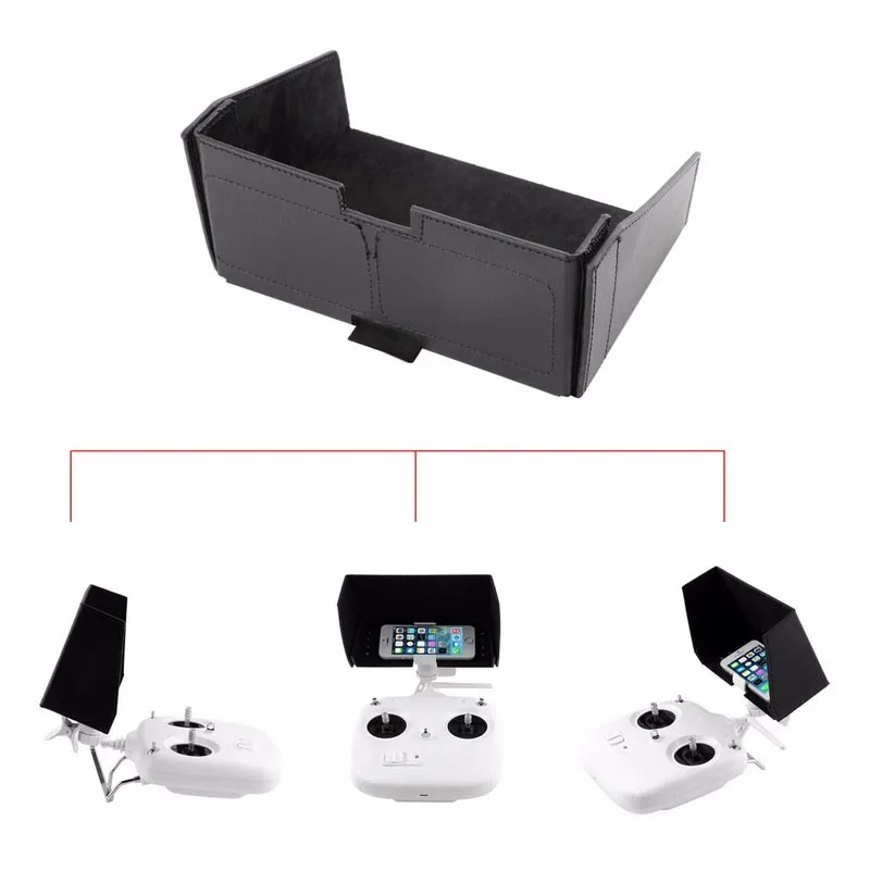 Foldable Smart Phone Sun Hood Sunshade To DJI Phantom 2 Vision Vision+ FC40 VEL39 P79