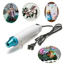 Тепловой пистолет 110 В/220 В электрический горячий Воздушный пистолет/тепловой DIY инструмент 300 Вт DIY использовать Электрический Электроинструмент цифровой горячий воздушный пистолет с сиденьем термоусадочная