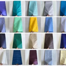 Цвет Нигерийский настоящий хлопок Atiku кружева для мужчин ткань атику 5 ярдов цельный Atiku материал для мужчин 30