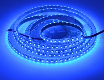 

[Seven Neon]Free shipping flexible DC12V 8mm black/white FPBC 3528 HQ UV Ultraviolet Purple waterproof 120leds/m led smd strip