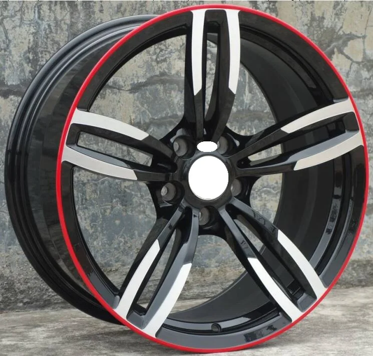 

Red Lip 19 Inch 19x8.0 19x9.0 Staggered 5x120 Car Alloy Wheel Rims Fit For BMW M3