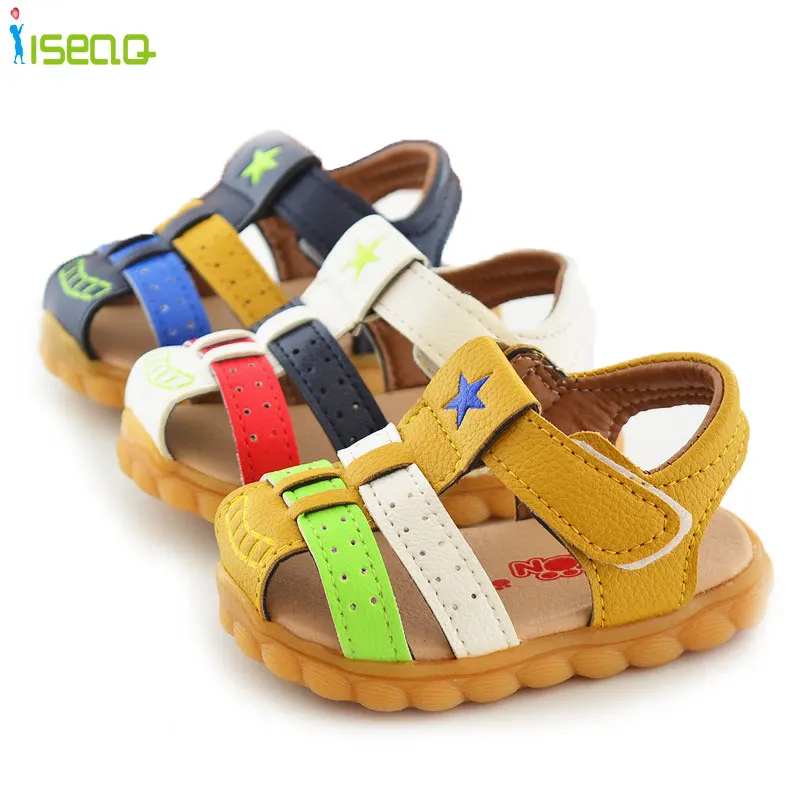 Baby Boy Sandals Summer Leather Soft Sole Shoes,Sandale Enfant Garcon