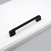 KK&FING American Style Black Aluminum Cabinet Handles and Knobs Simple Kitchen Drawer Pulls Furniture Handle Door Hardware ► Photo 2/6