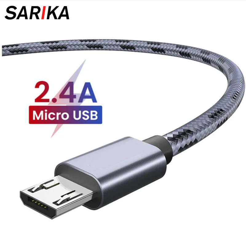 

Sarika 1m 2m Quick Charger 3.0 Micro USB Cable For Samsung Android Mobile Phone Fast Charge Cable For iPhone 5 6 6s 7 USB Type C