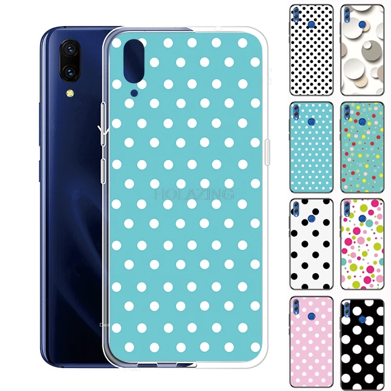 

Cute Dot Print Custom Personal Deisgn Soft Silicone Cover for VIVO V11i V11 Pro V9 Anti-Scratch Case Coque Funda