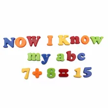 78Pcs Kid Learning Educational Toy Magnet Letters Plastic Colorful Magnetic Fridge Magnet Alphabet Letter Number Children Baby colorful a z 26 alphabet letter wooden fridge magnet toy