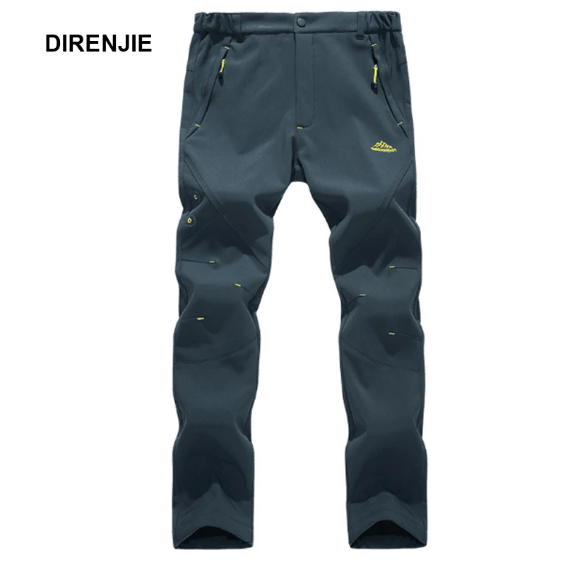 Direnjie hombre invierno Pesca impermeable soft shell pantalones Trekking al aire libre viajes de senderismo camping escalada esquí Pantalones Direnjie hombre invierno Pesca impermeable soft shell pantalones Trekking al aire libre viajes de senderismo camping escalada esquí Pantalones