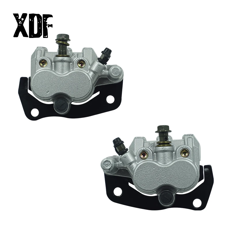 

Left and Right Front Brake Caliper Pads Assembly For Yamaha Rhino 660 450 YXR660 2004-2009