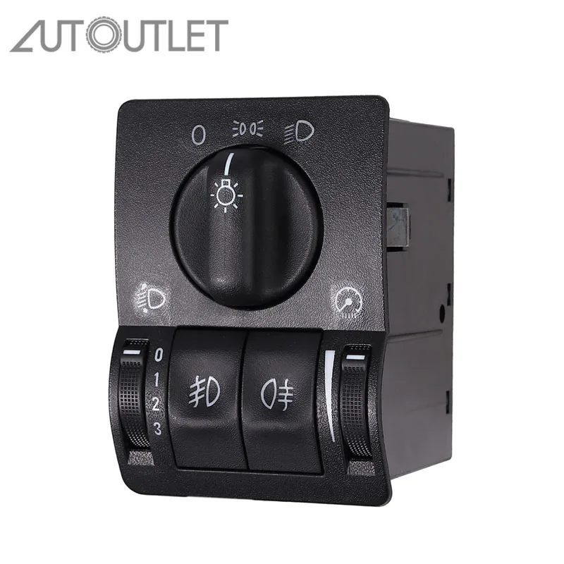 

AUTOUTLET Light Switch for Opel new Switch Headlight Driving light Main light for Opel Astra G Zafira A for 6240097