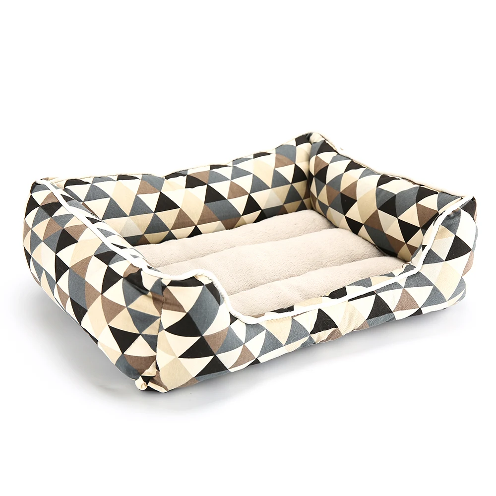 

Beds For Large Dogs Pet House Soft PP Cotton Beds Breathable Lounger Bench For Dogs Kennels Bed For Pets Cat Dog Bed Sofa COO025