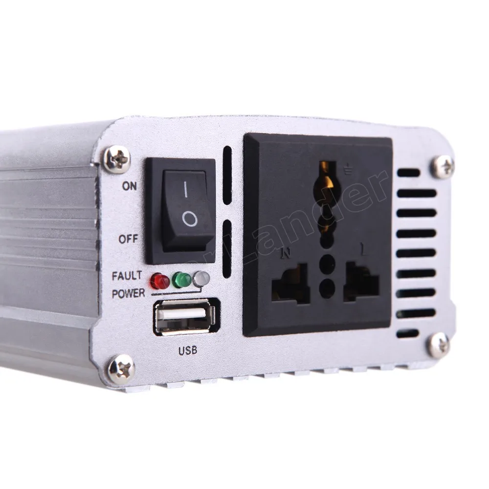 Бесплатная доставка трансформатор напряжения Модифицированная Синусоида Зарядное устройство USB DC 24 В к AC 110 В 1000 Вт car power преобразователь