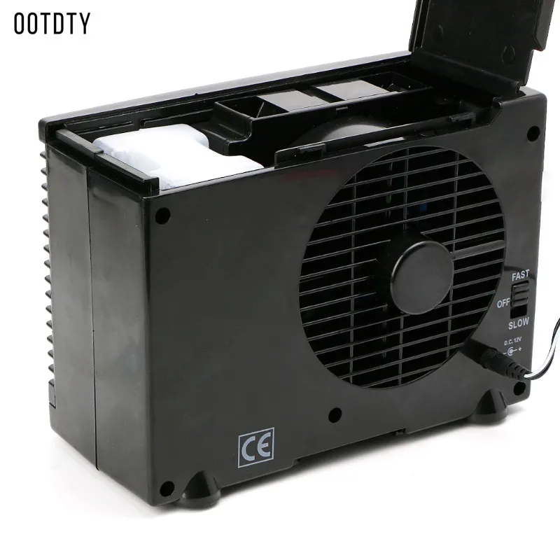1 Pc Adjustable DC 12V 60W Car Air Conditioner Cooler Cooling Fan Water Ice Evaporative Cooler Portable car air conditioner cooler