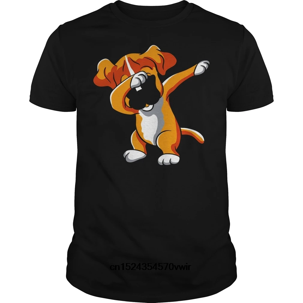 Because Dogs Funny Playing Around Women/'s Novelty T-Shirt