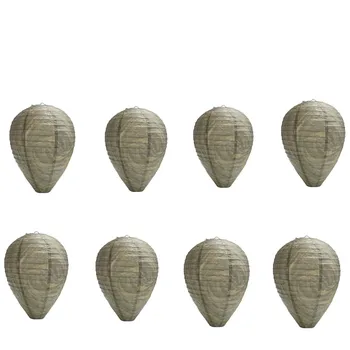 

8Pcs Pest Control Products Traps Wasp Deterrent Yellowjackets Bee Hornets Fake Wasp Nest Simulated Deterrent#5