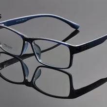 DeDing, мужские супер большие, широкие, негабаритные, полная оправа, прямоугольные, прозрачные линзы, очки, оправа, Size60-18-148mm, anteojos de hombres DD1100