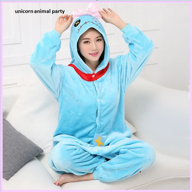 Kigurumi осень зима Пижама для взрослых с рисунком звезды пижама животными